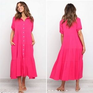 Pink Petal and Pup Wabash Dress